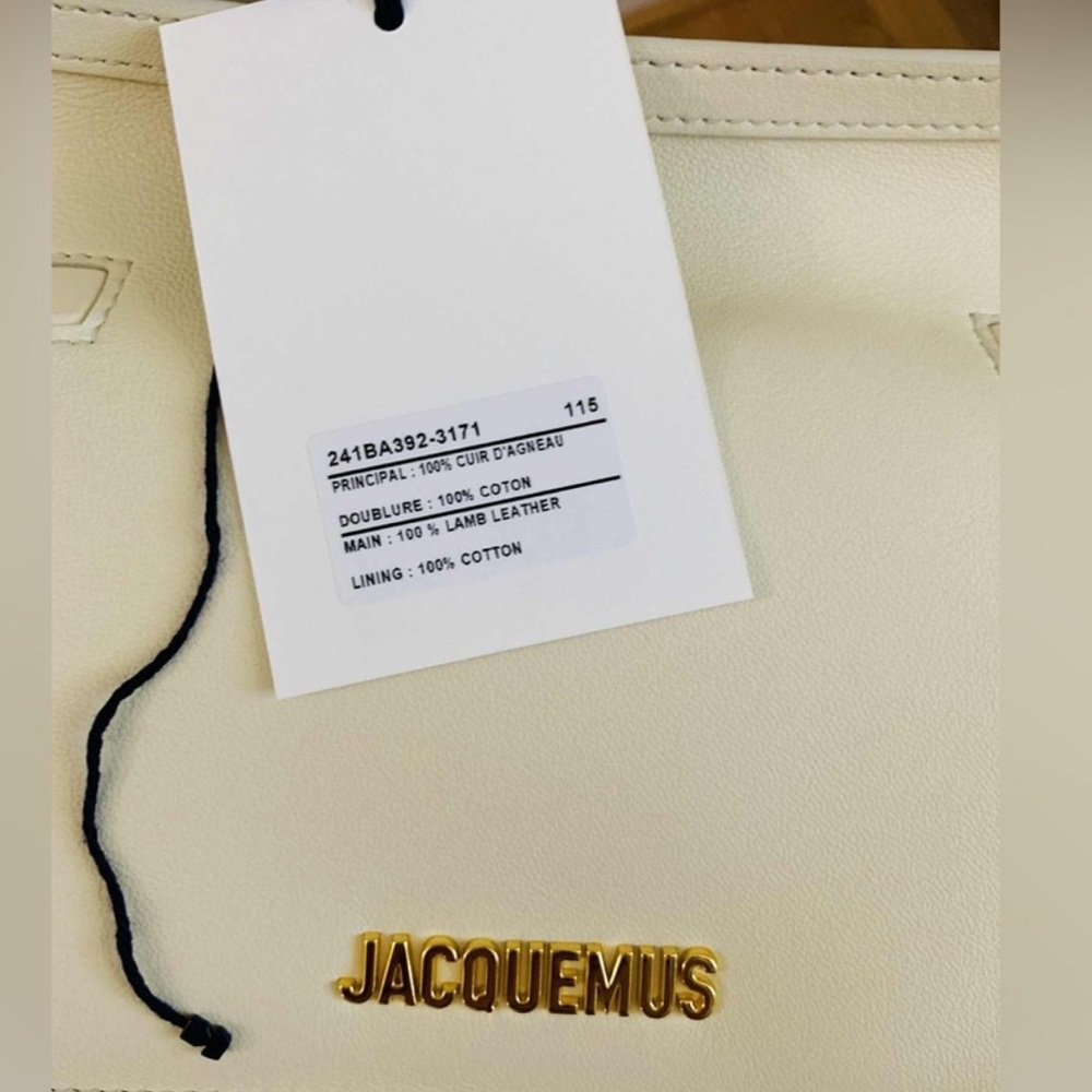 Jacquemus La Petite Pochette Rond Carré Clutch - Picture 6 of 8